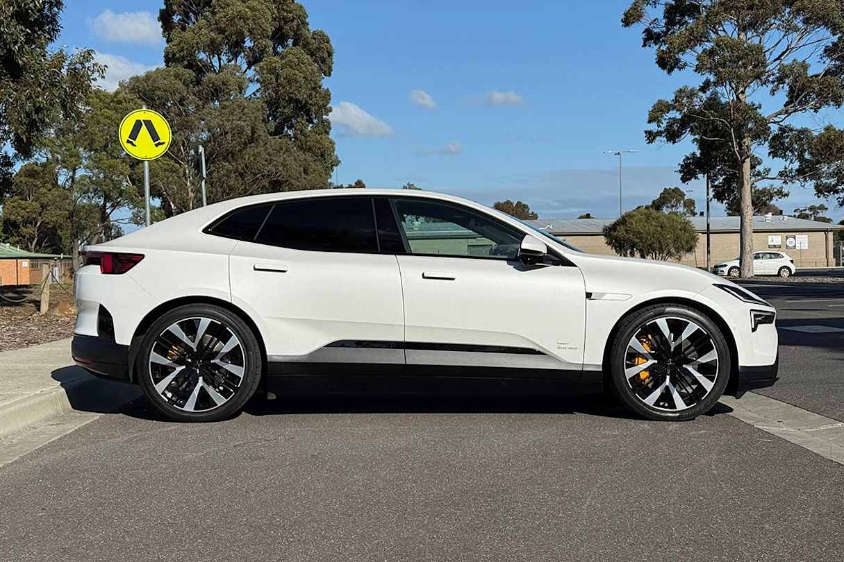 2026 Polestar 4 Dual motor Long range Performance (image: Justin Hilliard)