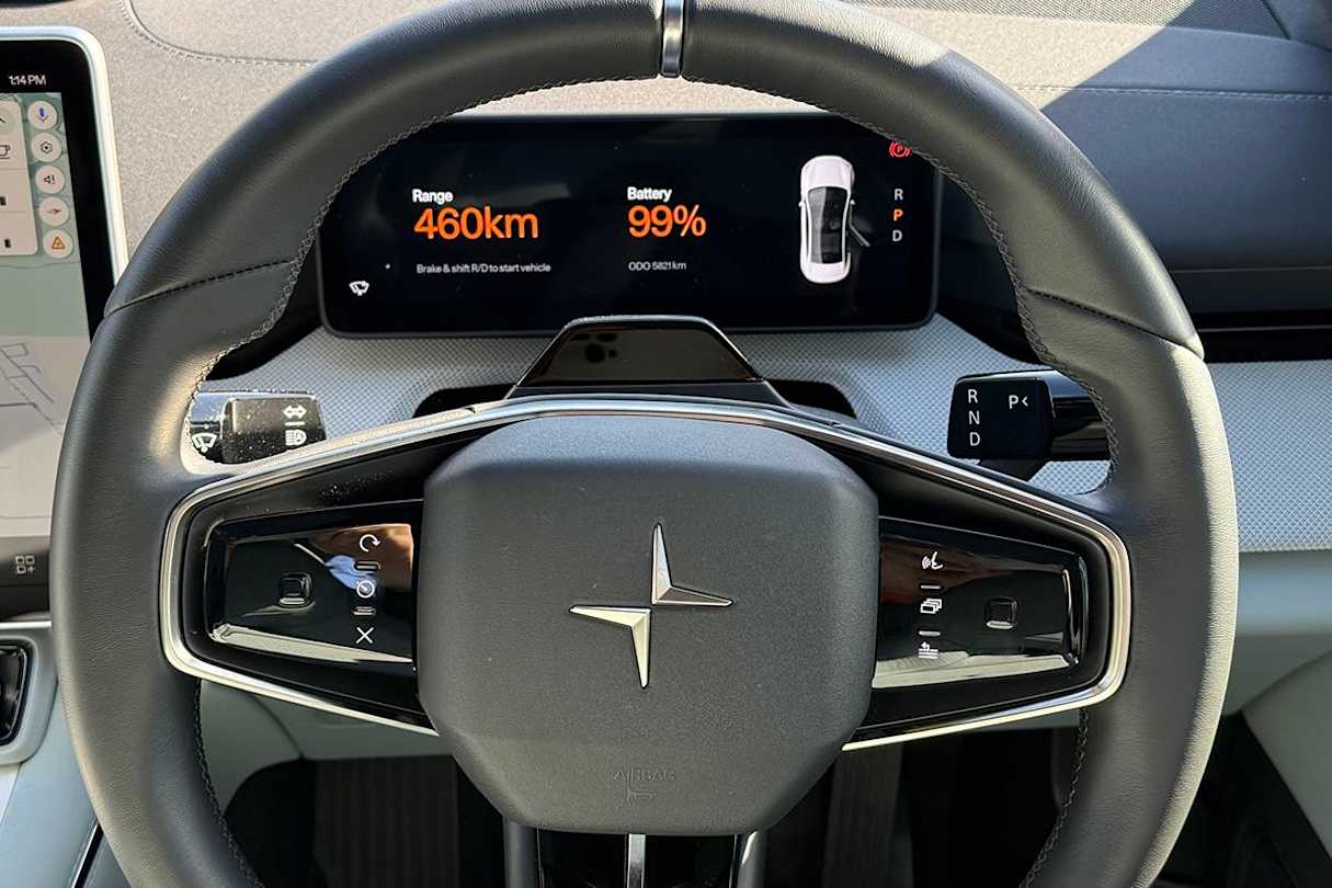 2026 Polestar 4 Dual motor Long range Performance (image: Justin Hilliard)