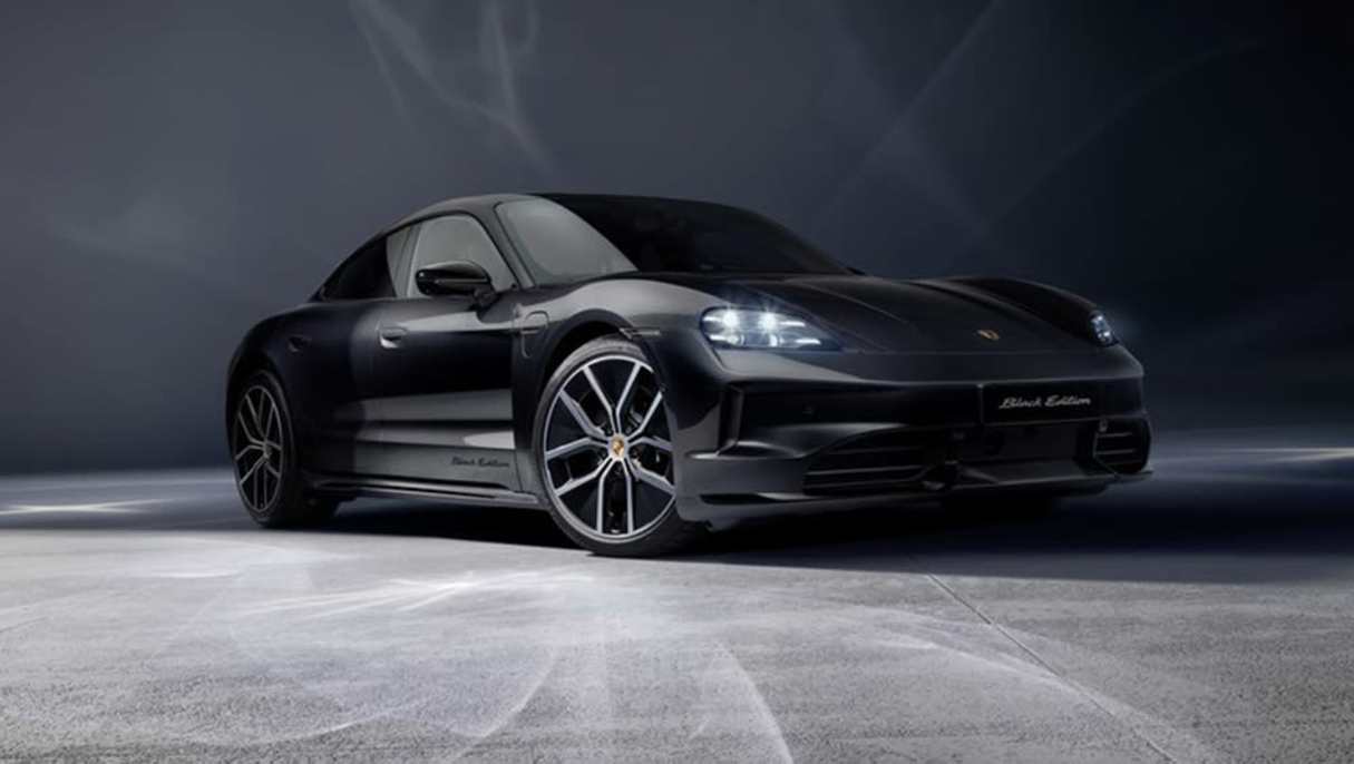 2026 Porsche Taycan 4S Black Edition.