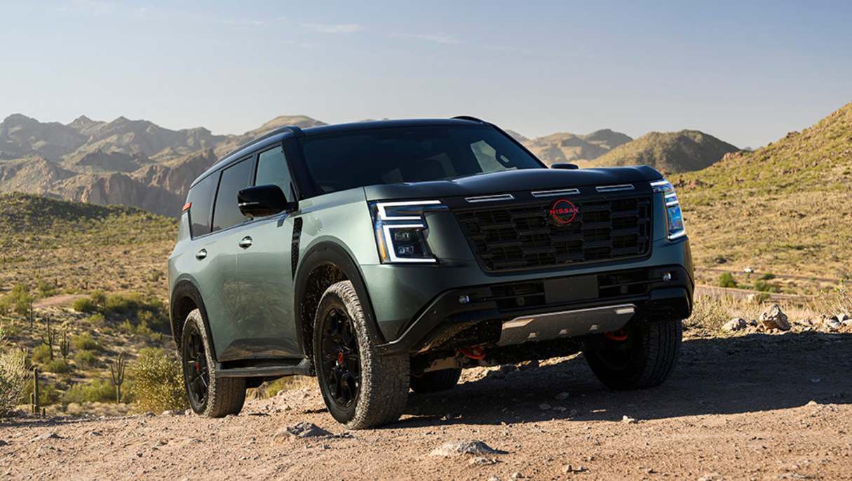 2027 Nissan Y63 Patrol (US-market 2025 Nissan Y63 Armada shown)