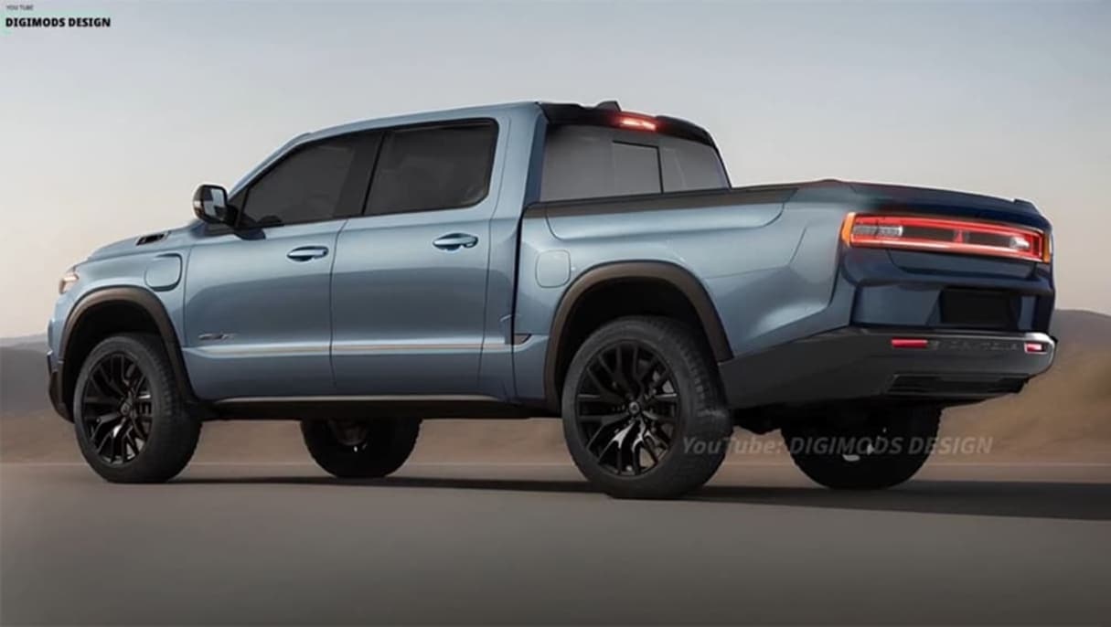 2027 Ram Dakota render (Image: Digimods Design / YouTube)