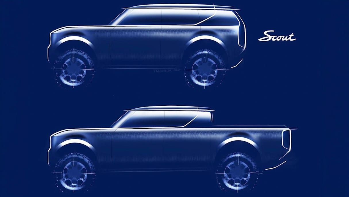 VW Scout Motors concept sketches