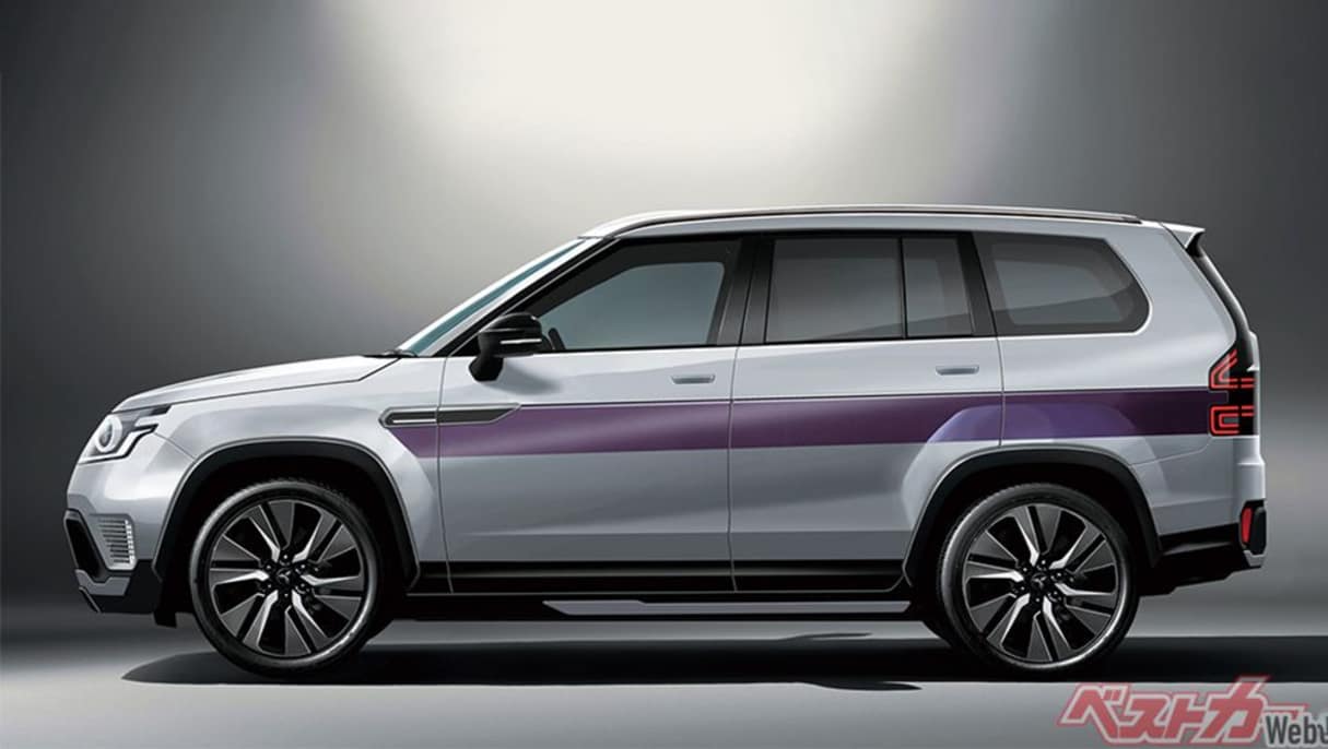 For the moment, the drivetrain in the Outlander could be used as the basis for the next Pajero, although with three years until its expected launch its 2.4-litre hybrid-assisted four-cylinder may no longer be the best option at the time. (Image: BestCarWeb.jp)