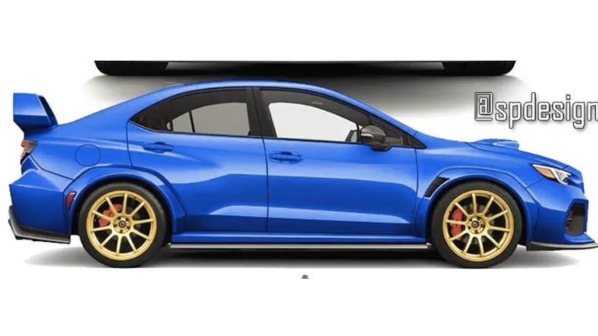 Could the new STI look like this? (image credit: @spdesignsest)