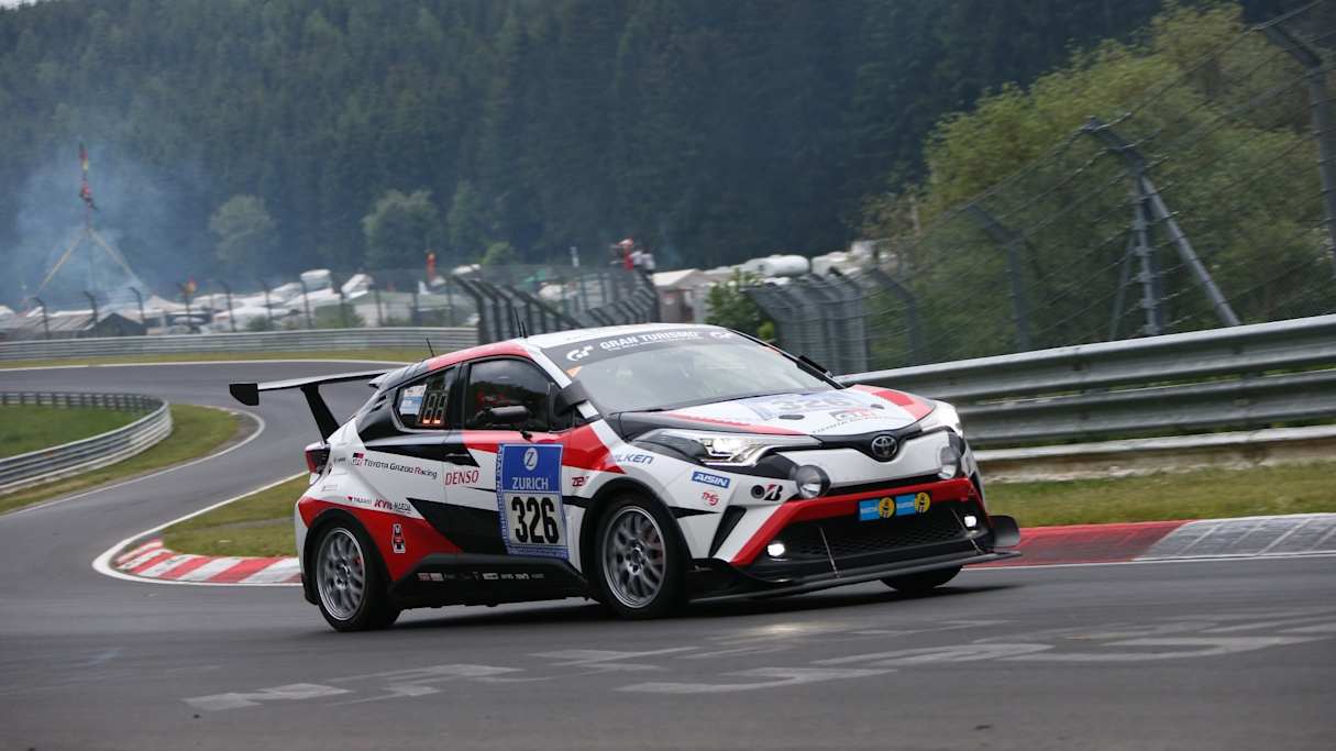 The C-HR's development also included an entry in the 2016 Nurburgring 24 hour.