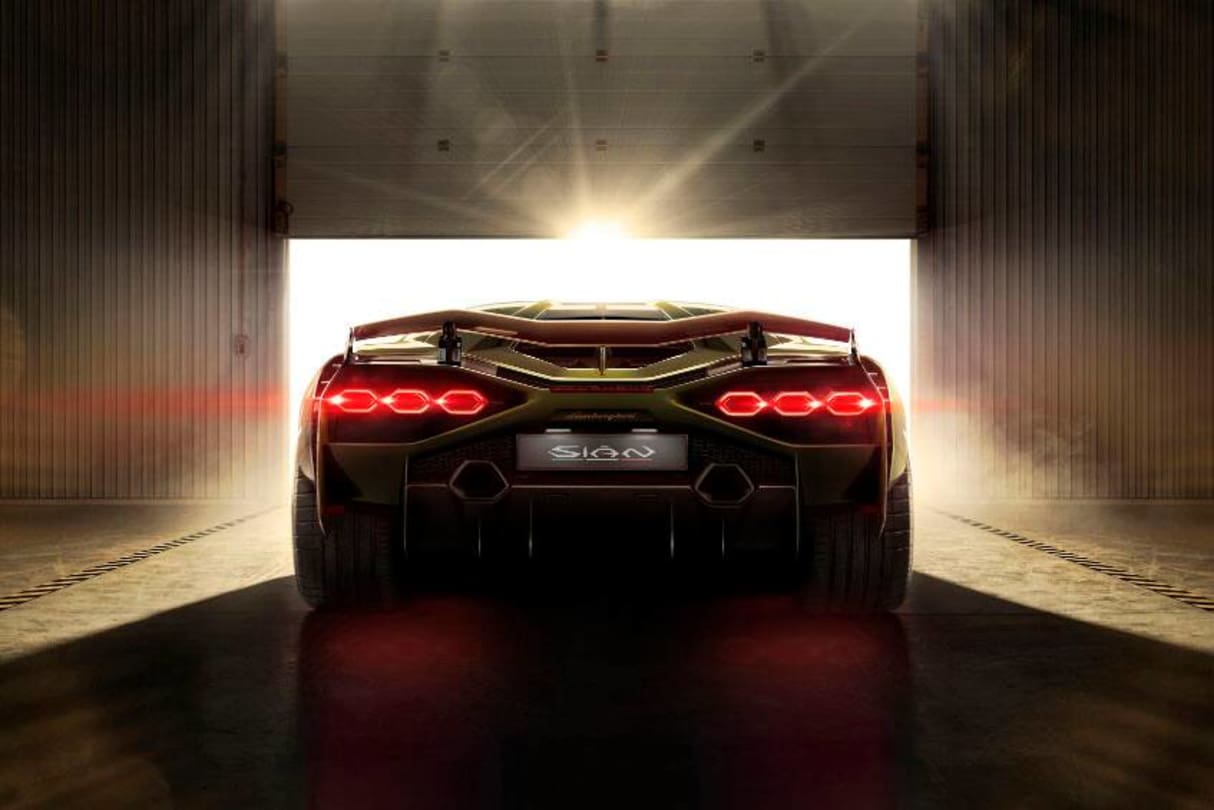 The Sián represents the first step in Lamborghini’s route to electrification.