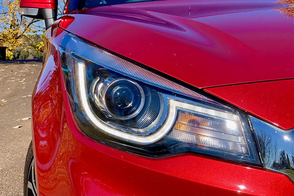 The MG3 has LED daytime running lights.