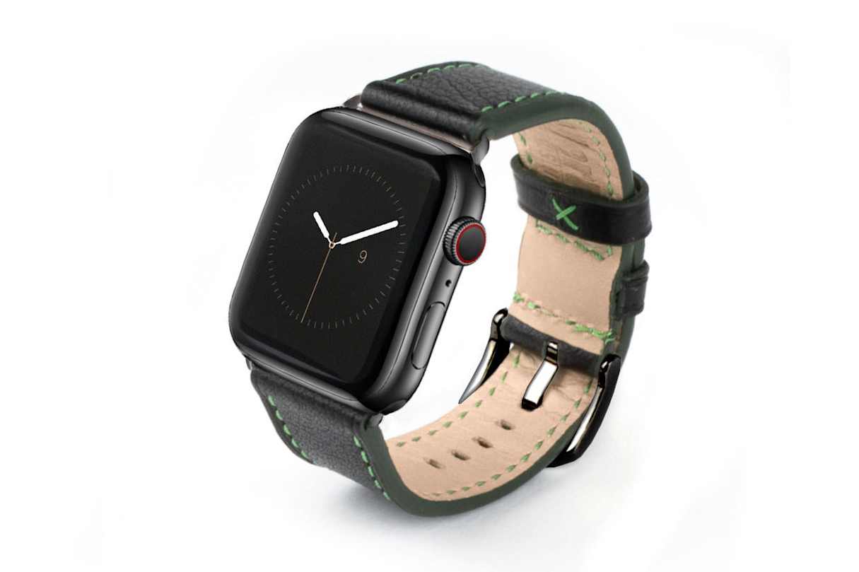 This strap was made using the leather from a Porsche 911 964. That seems close to sacrilege.