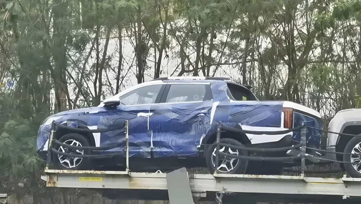 BYD mystery ute. (Image: dongchedi)