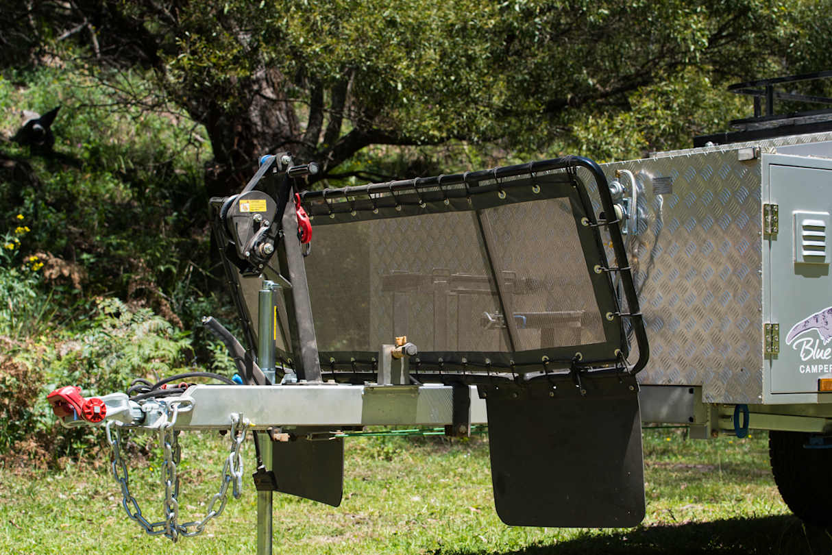 By stripping back the draw-bar features, significant weight savings have been made.