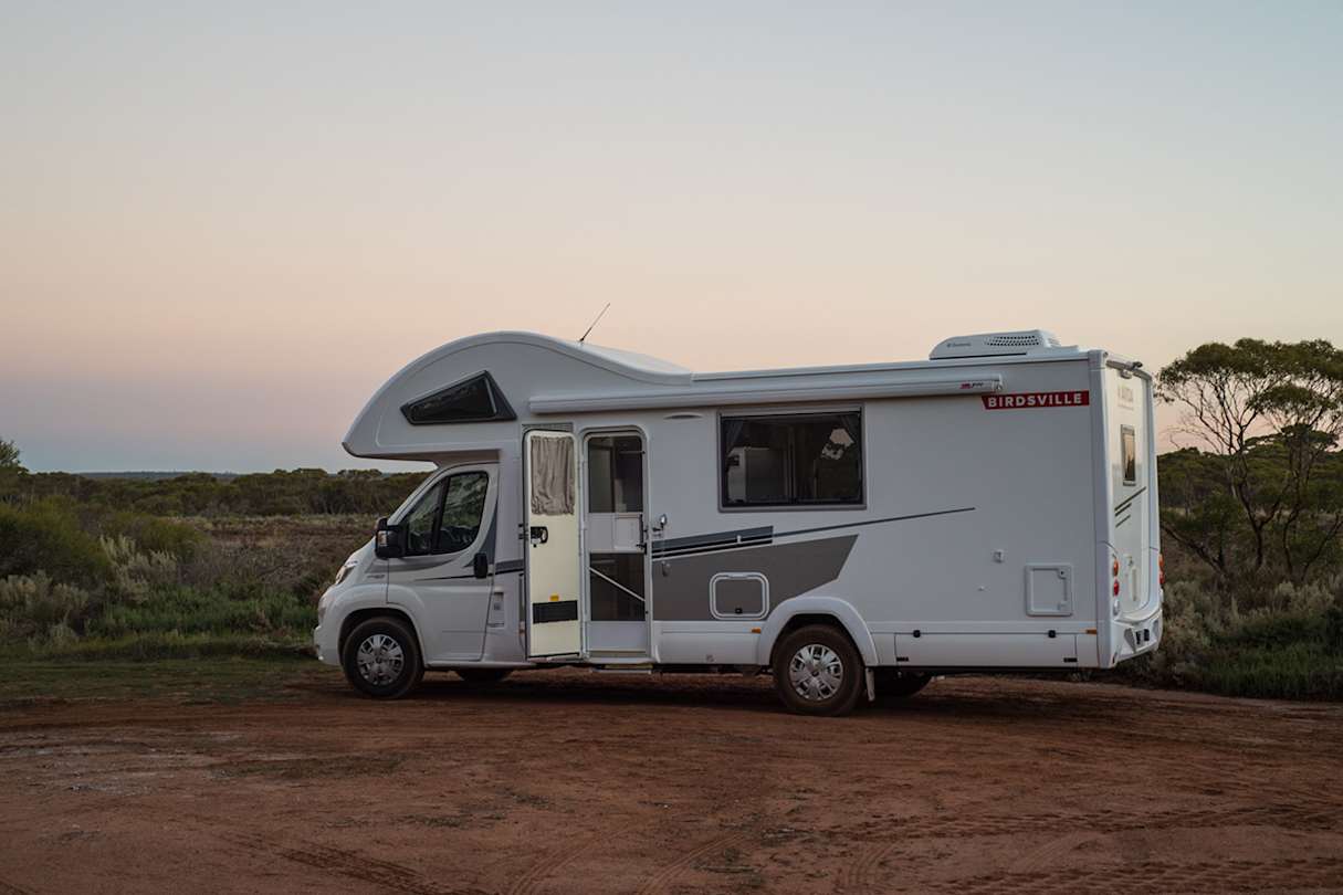 The more conventional motorhome is a coach-built marvel of modern comfort. (image credit: Brendan Batty)