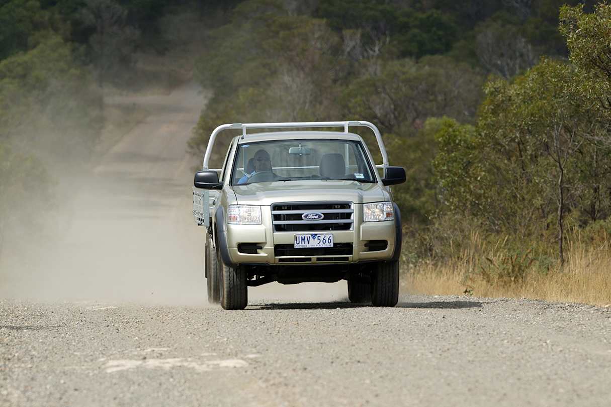 Check for signs of off-road abuse.