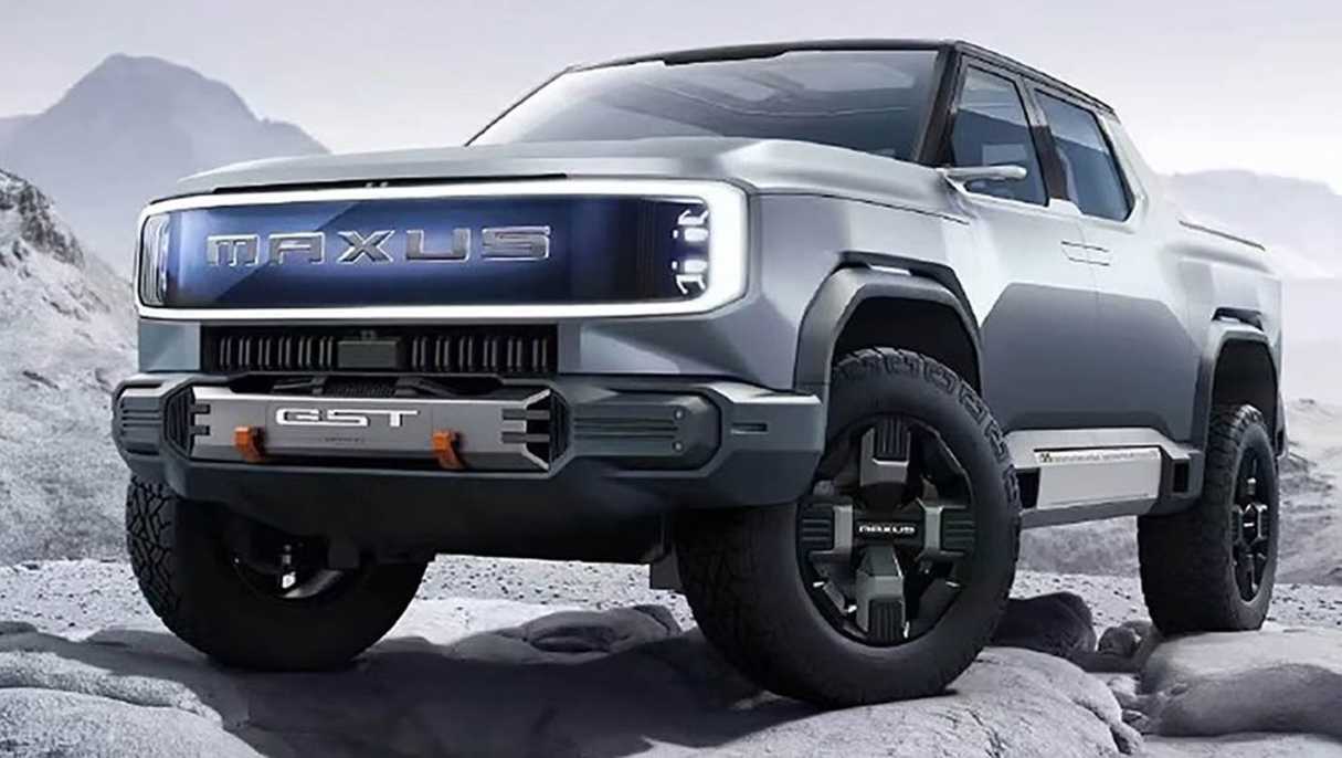 LDV&#039;s second all-electric ute is a production version of the unfortunately named GST 4x4 Pick Up concept.