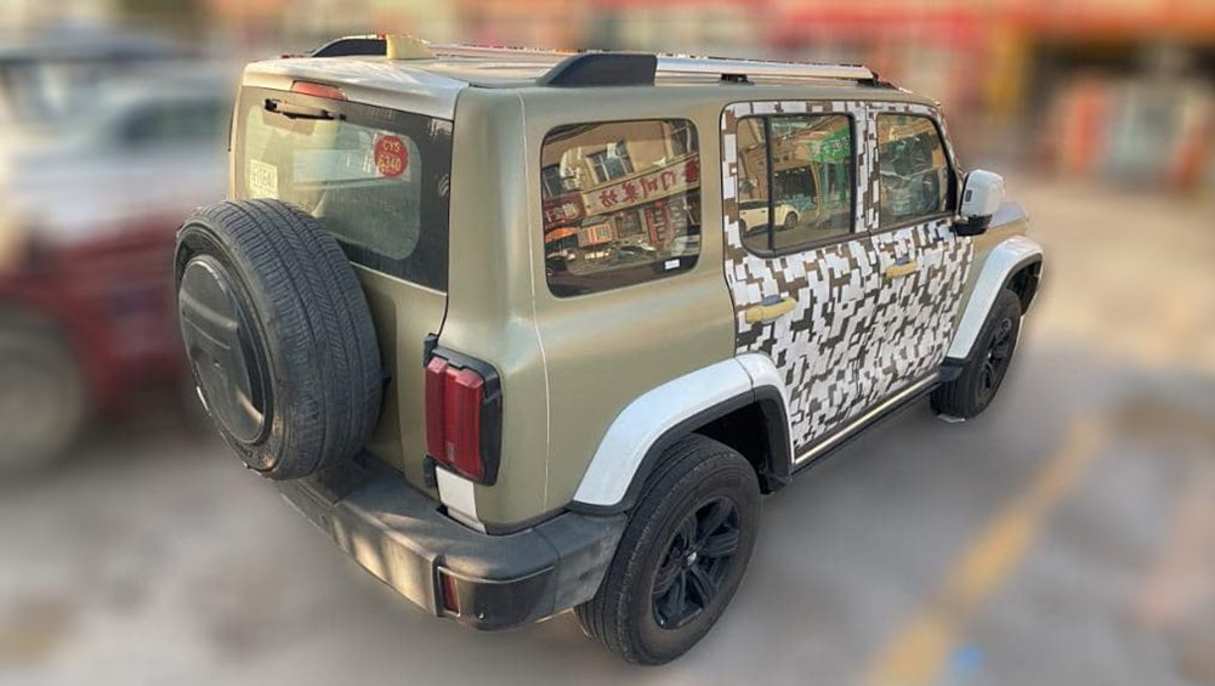 2025 GWM Tank 300 spy shots (Image: Autohome)