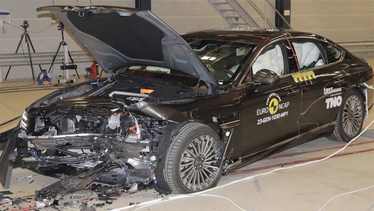 However, the new tests revealed that the G80 Electrified’s automatic door locking mechanism did not release post-crash,