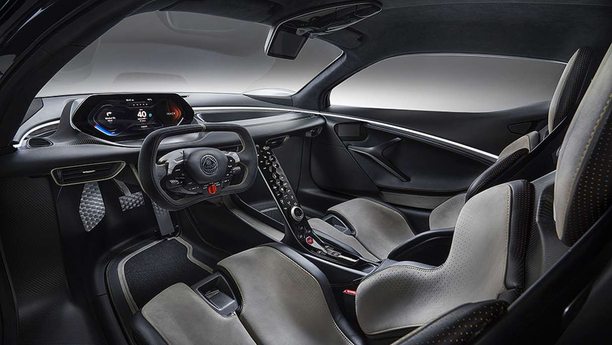 Despite its track-car performance, creature comforts like sat-nav and climate control are fitted as standard.