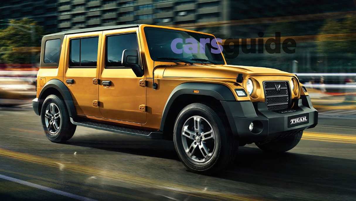 Mahindra is expected to reveal a five-door version of its Wrangler-style in the coming weeks. (Image: Thanos Pappas)