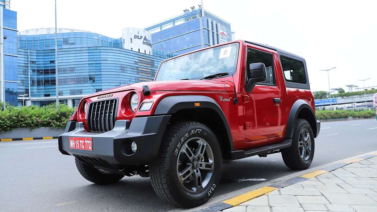 It&#039;s likely the Thar would line up more closely with the Suzuki Jimny in terms of market positioning and price if it does eventually make it to Australia.