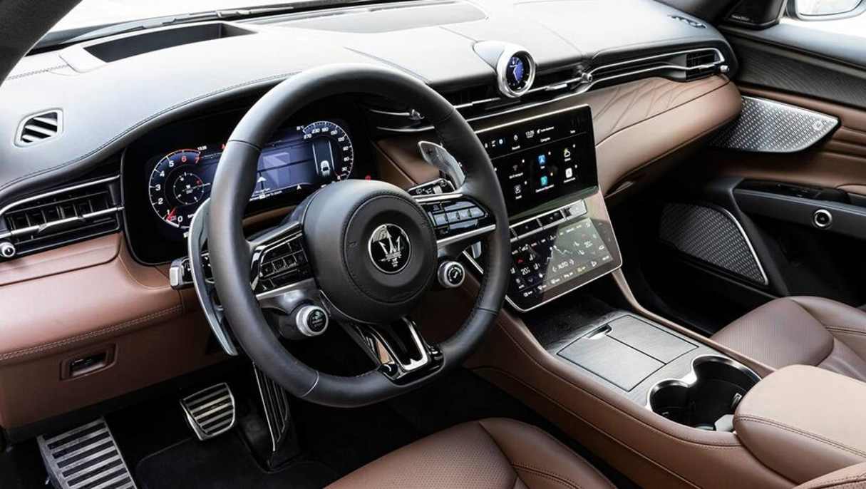 Inside is a 12.3-inch multimedia screen.