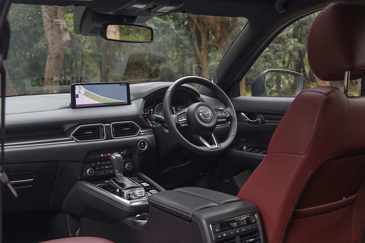 All of the controls and dials feel within easy reach and the 10.25-inch touchscreen multimedia system graphics are clear. (Image: Glen Sullivan)
