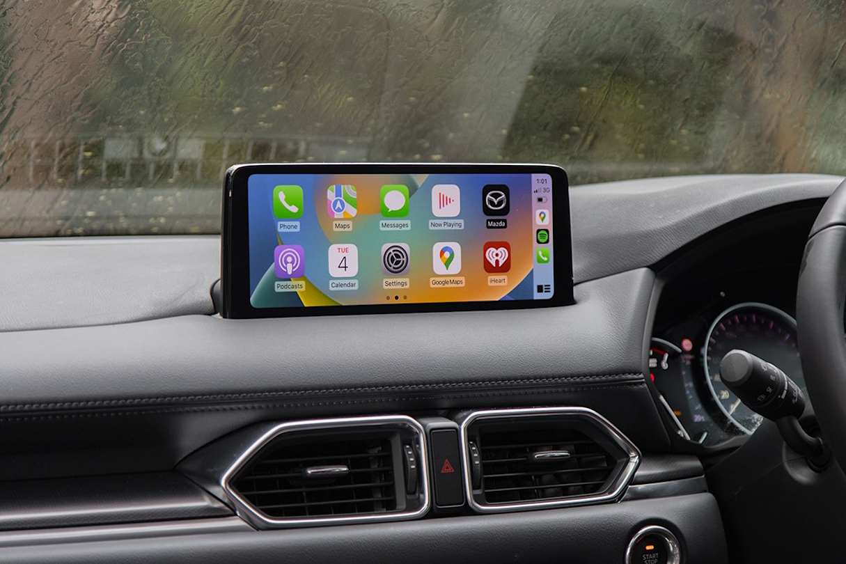 10.25-inch touchscreen multimedia system. (Image: Glen Sullivan)