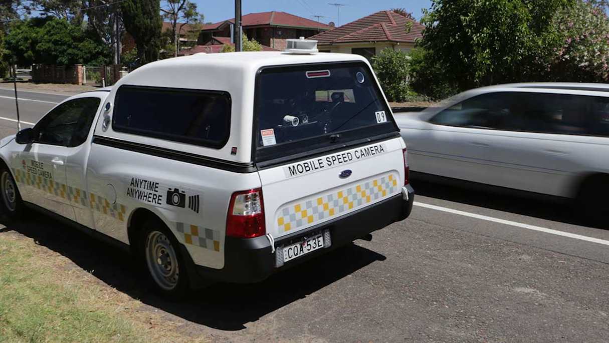 Newer tech means that speed cameras can shoot through the rear glass of the camera car, before you’ve even reached them.