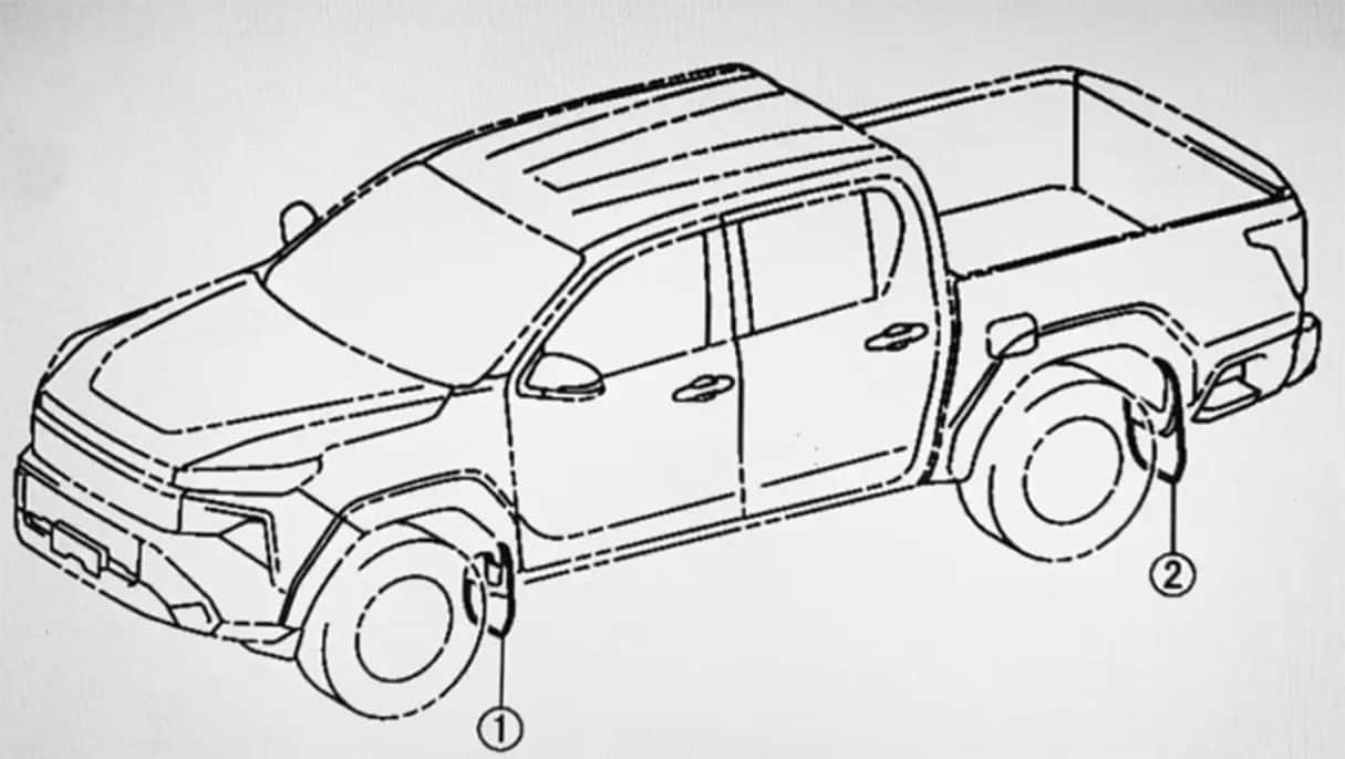 2026 Toyota HiLux render. (image: @Headlight Magazine)