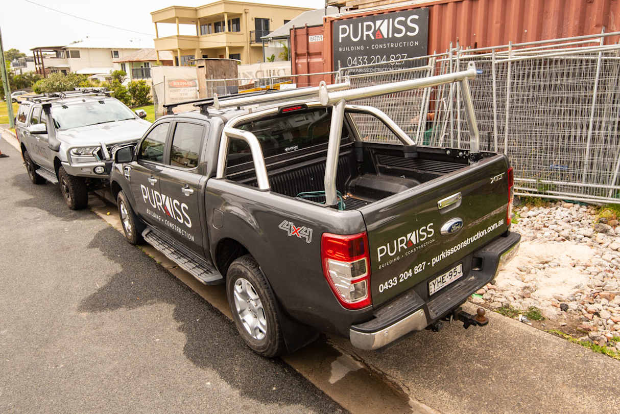 The Ranger's roof rack is handy for carrying six-metre lengths of timber to work sites. (image credit: Brendan Batty)