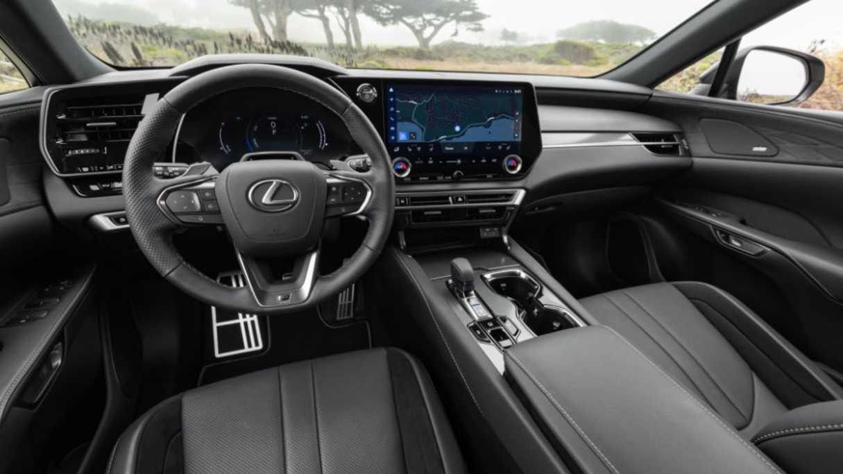 The Lexus RX serves up two screen-size options