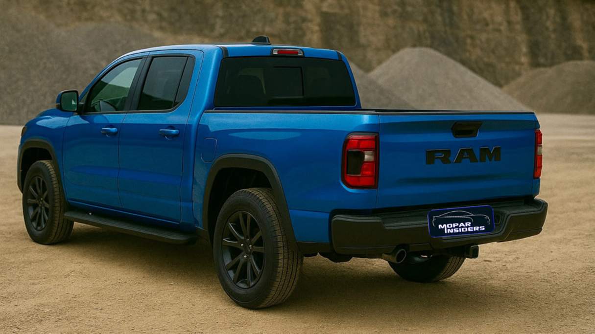 Ram (US) Dakota Render (Credit: MoparInsiders)