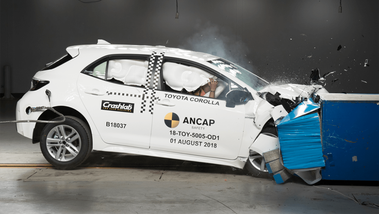 The Toyota Corolla has a five-star ANCAP rating, but was tested back in 2018.