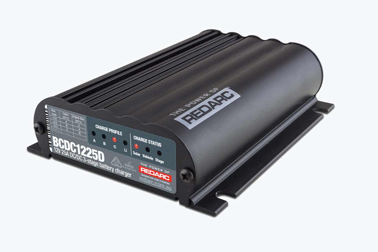 The best dual battery systems use a DC-DC charger, rather than the old-fashioned solenoid isolator.