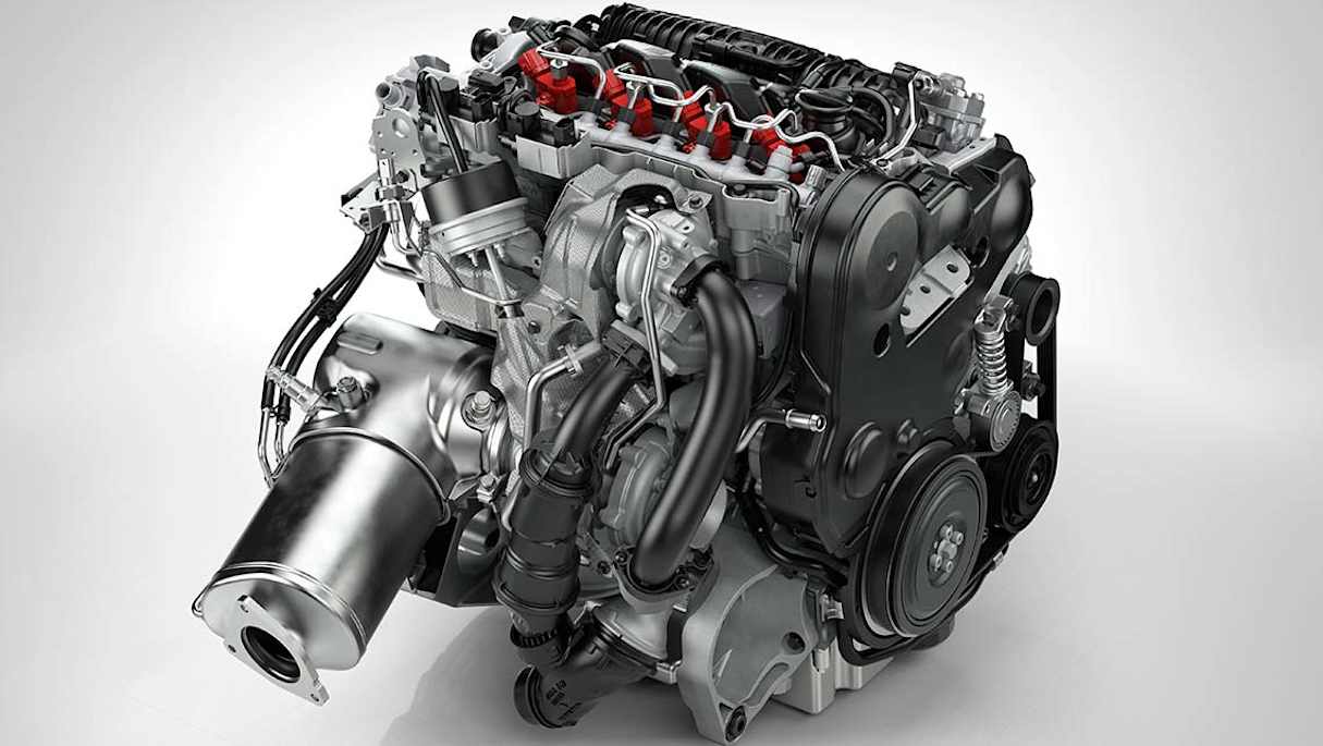 Volvo D4 Drive-E engine.