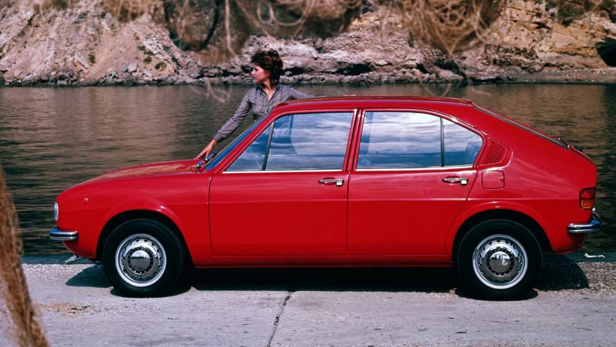 Poor Alfasud, looks great in retrospect, but contributed heavily to Alfa Romeo's rusty reputation.