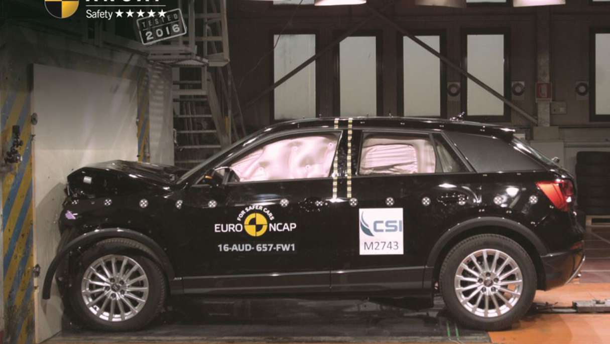 The compact Q2 earned a top mark for its model grade.