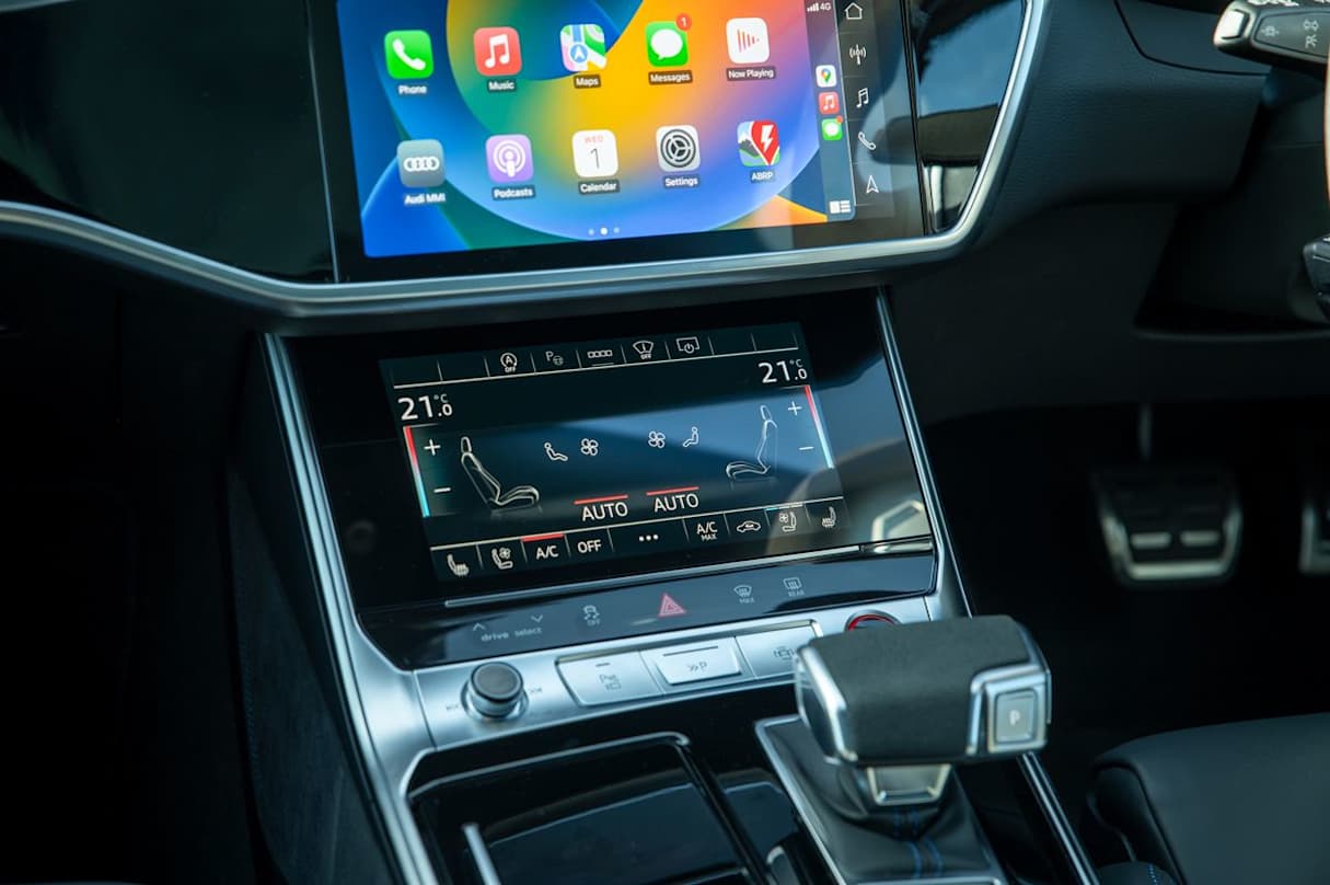 If you’re going to make climate a touch-based interface, it doesn’t get much better than this. (Image: Tom White)