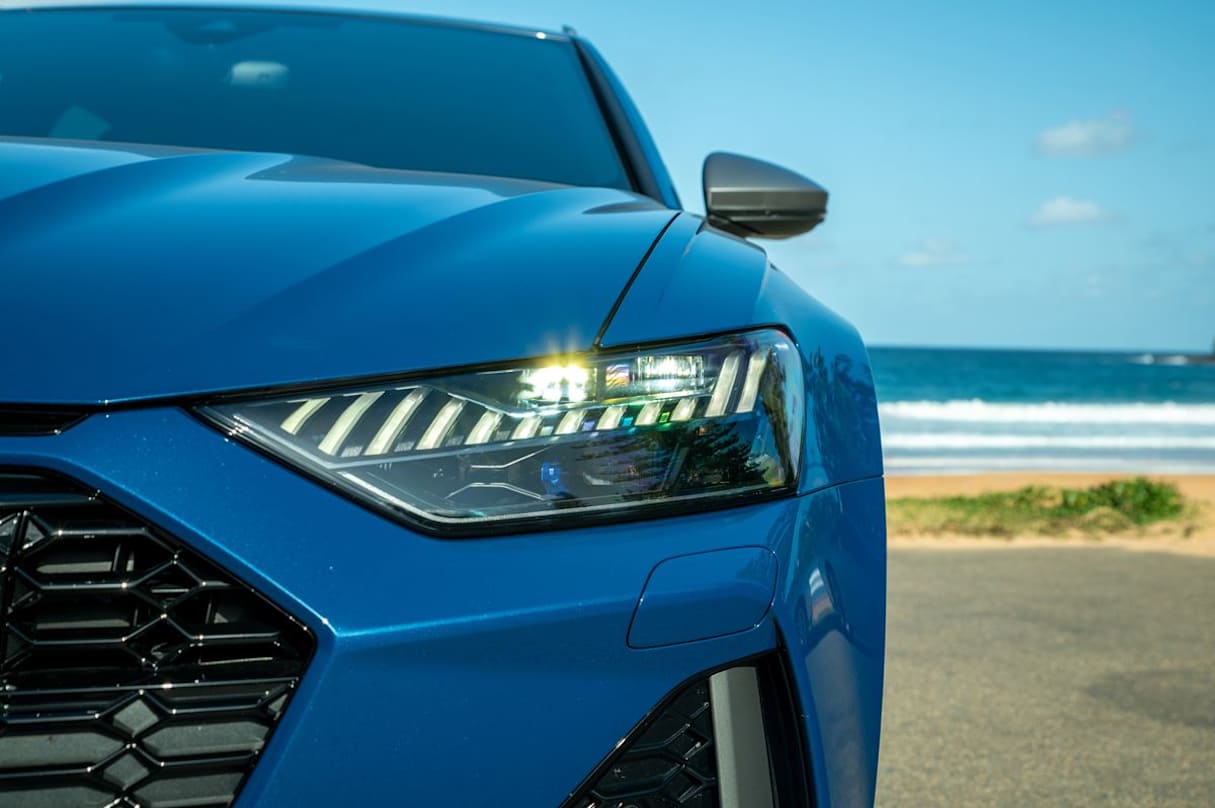 The RS6 has had the entire catalogue thrown at it for active safety gear. (Image: Tom White)