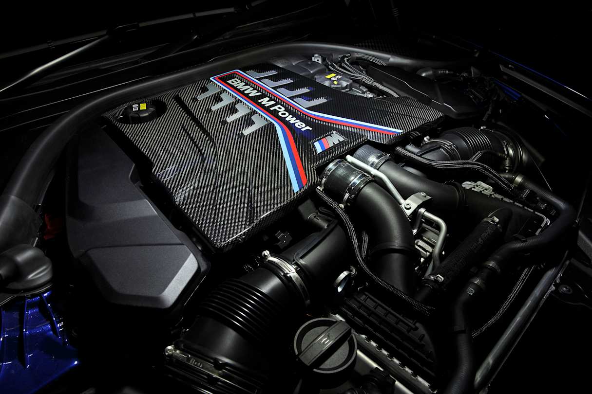 The new M5 has a 4.4-litre V8 producing 441kW/750Nm.