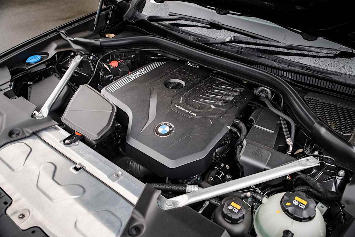 The turbocharged 2.0-litre four-cylinder engine makes 179kW/353Nm. (Image: Tom White)