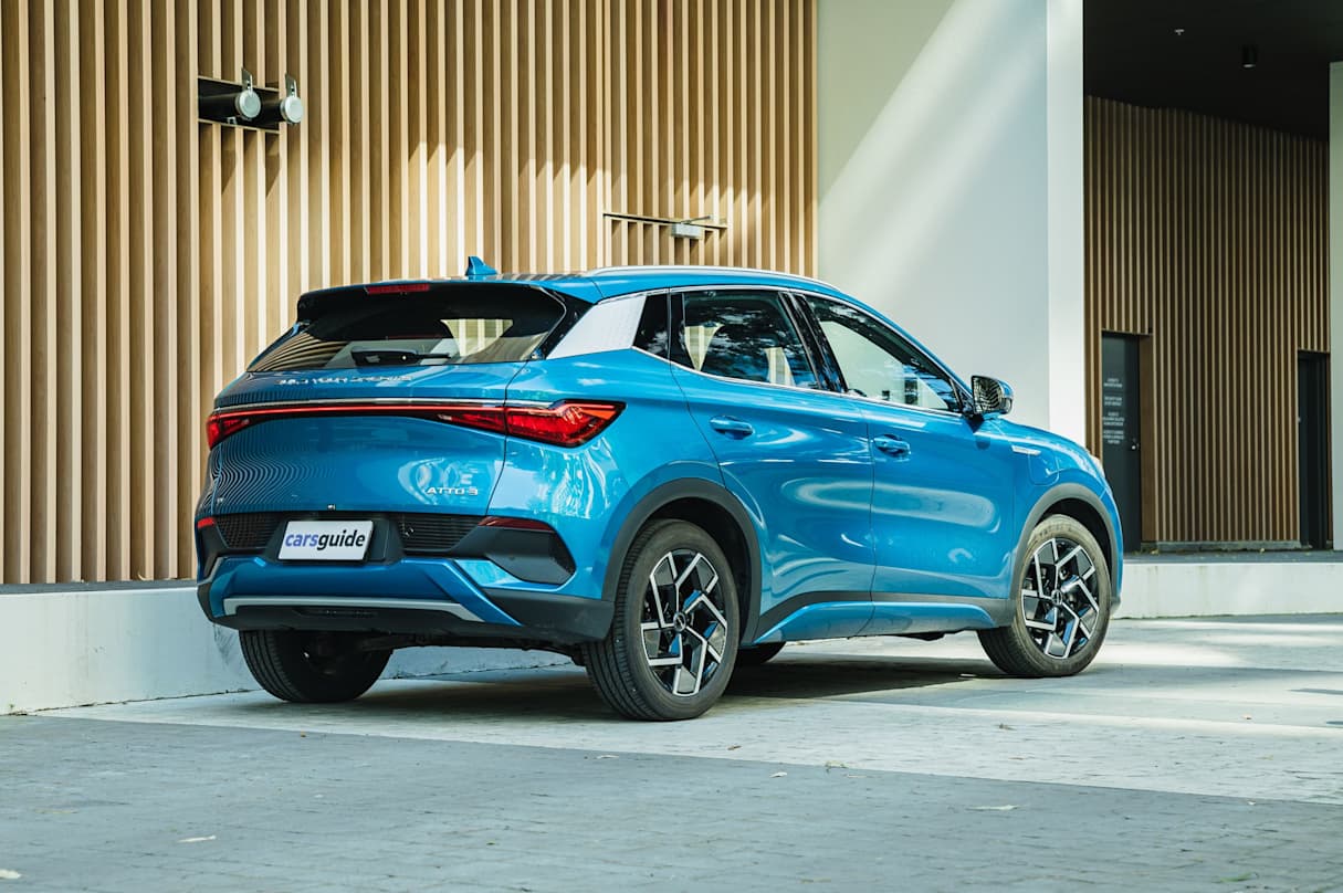 The Atto 3 is a bit generic from the outside. (image credit: Tom White)