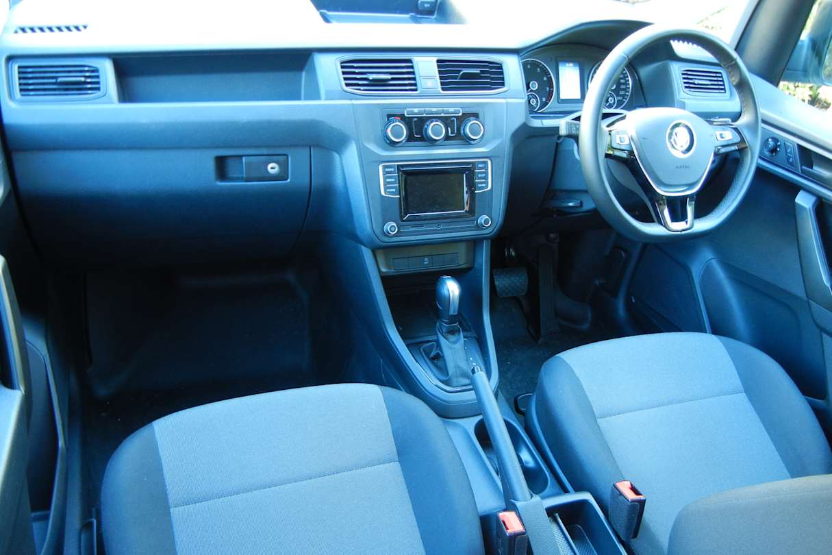 The Crewvan comes with a 5.0-inch colour touchscreen.