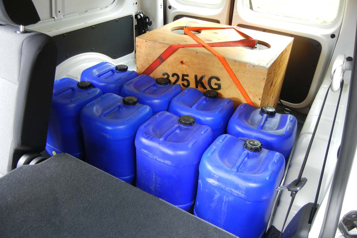 The Crewvan offers a handy 725kg payload rating.