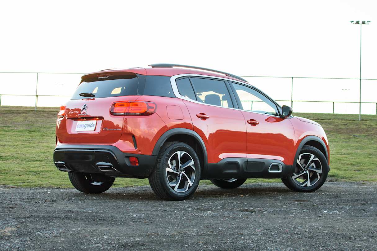 The C5 Aircross manages to blend all sorts of elements together for a consistent funky look. (image credit: Tom White)