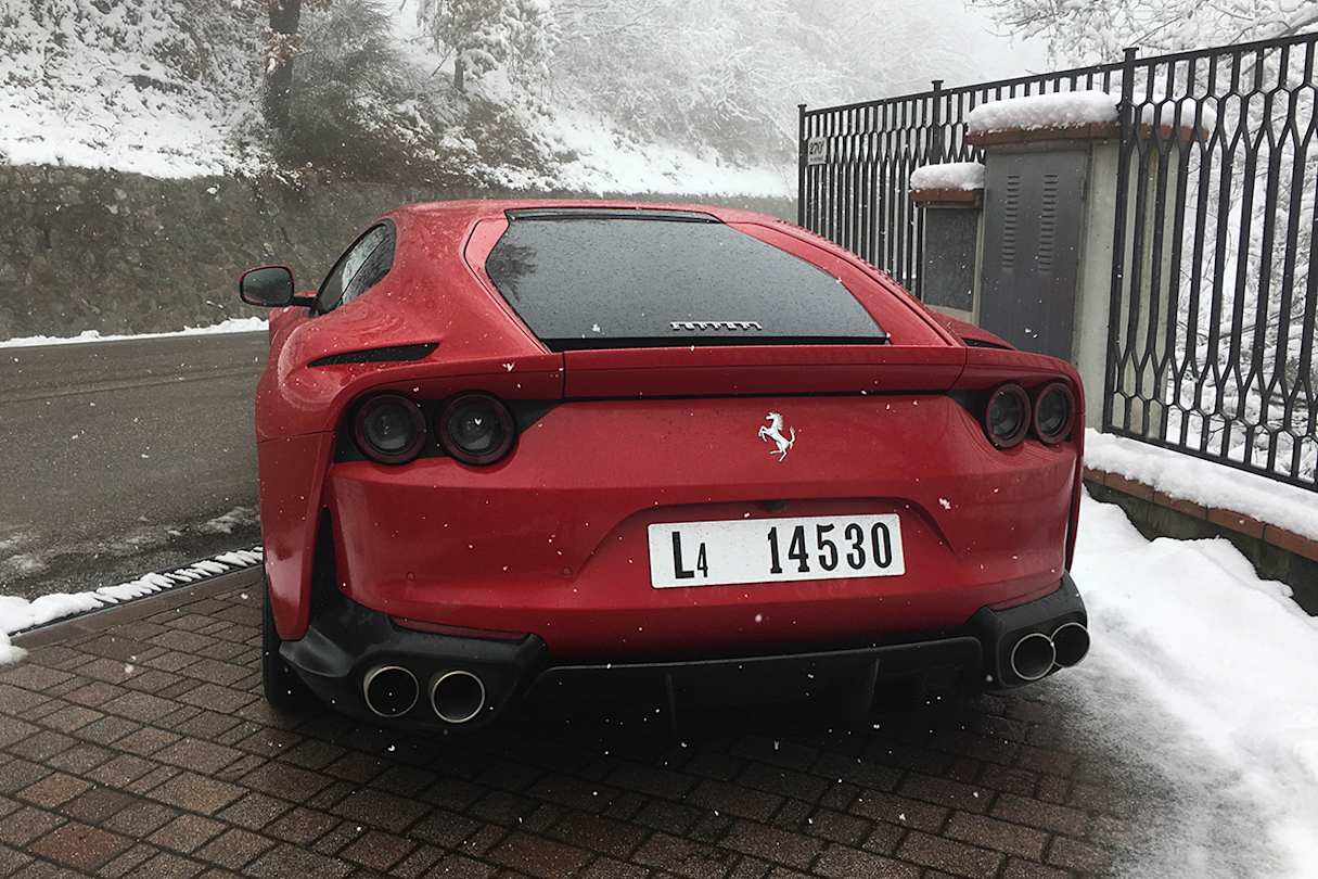 The design might look too big to be a Ferrari, but this car is the ultimate expression of unnecessary excess.