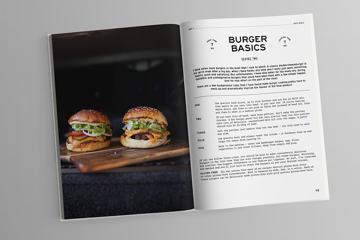 The cheeseburger is a campfire hit, for sure. (image: Exploring Eden Media)