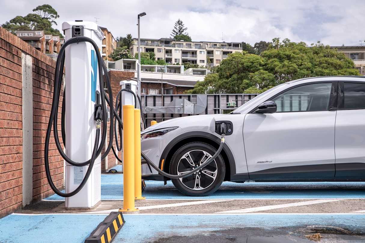 The placement of the charging port was problematic at times. (Image: Tom White)