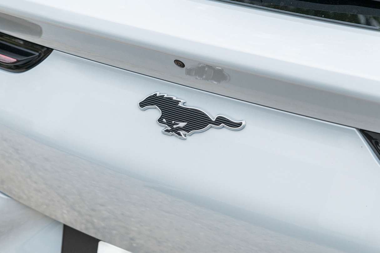 Is the spirit of the Pony badge still in this electric mid-sizer somewhere? (image: Tom White)
