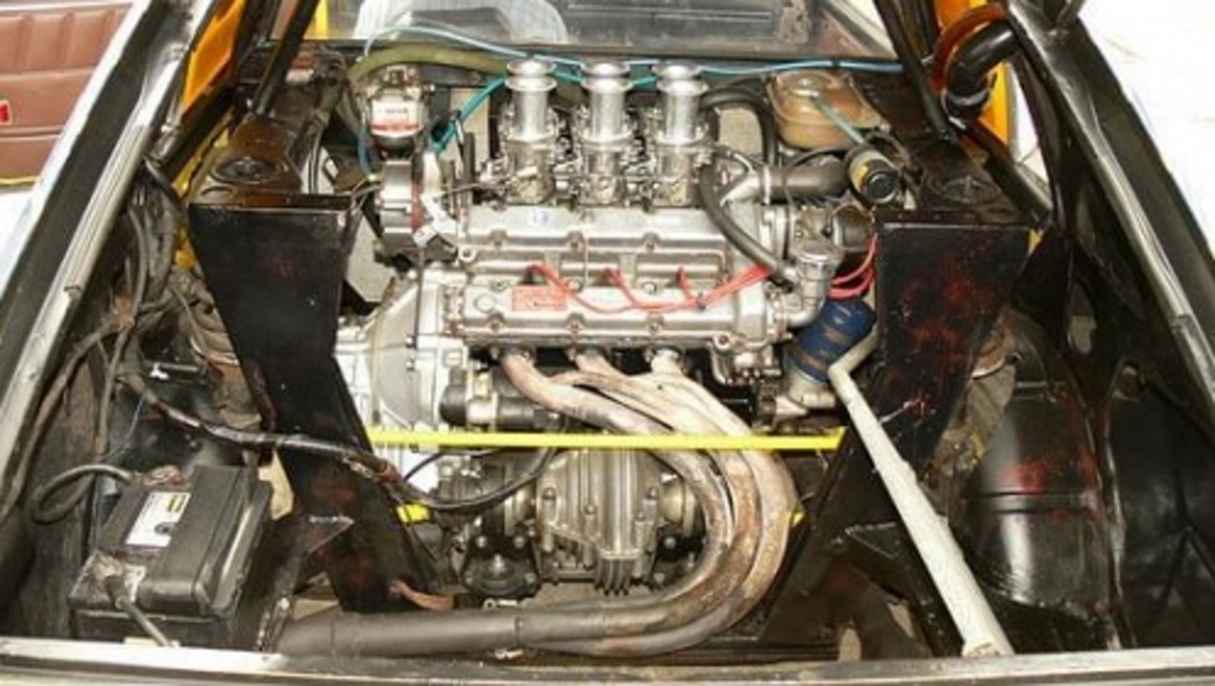 The Dino V6 packed in the back. (image credit: Retro Rides)