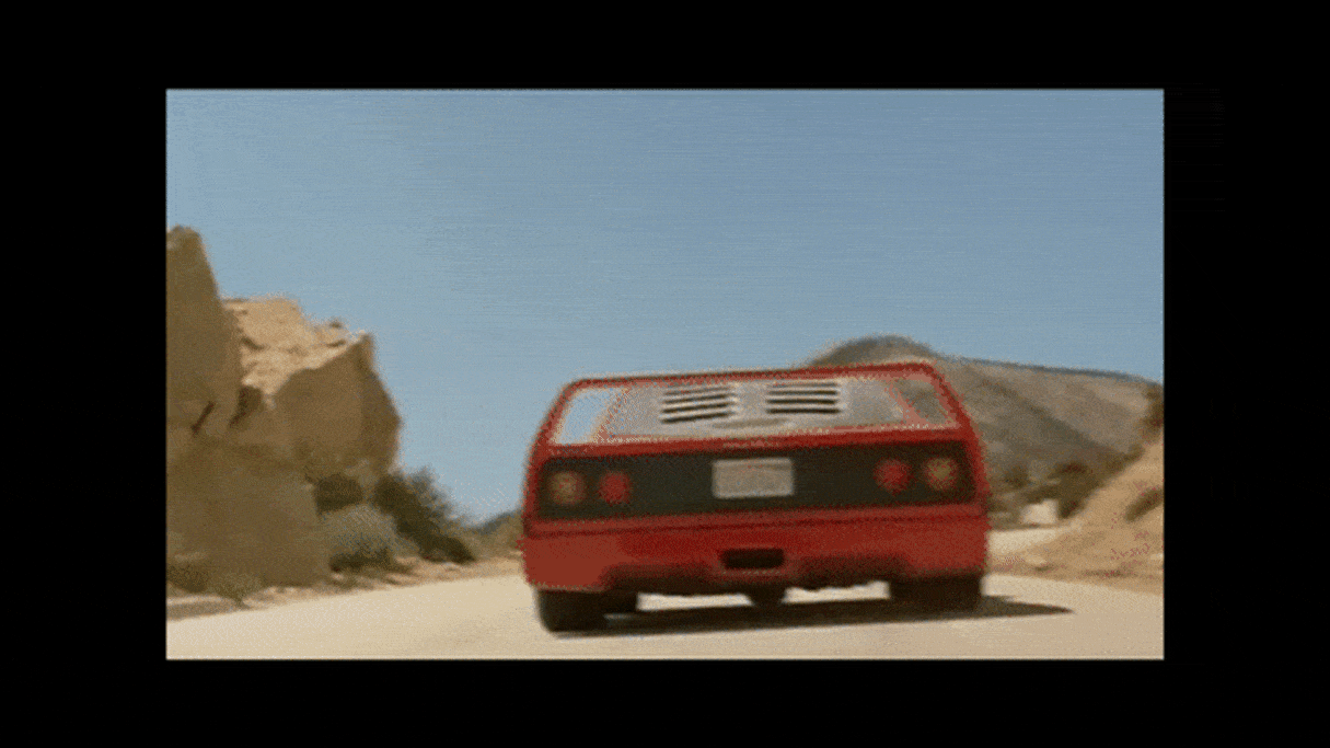 A Countach and an F40? This has got to be good.