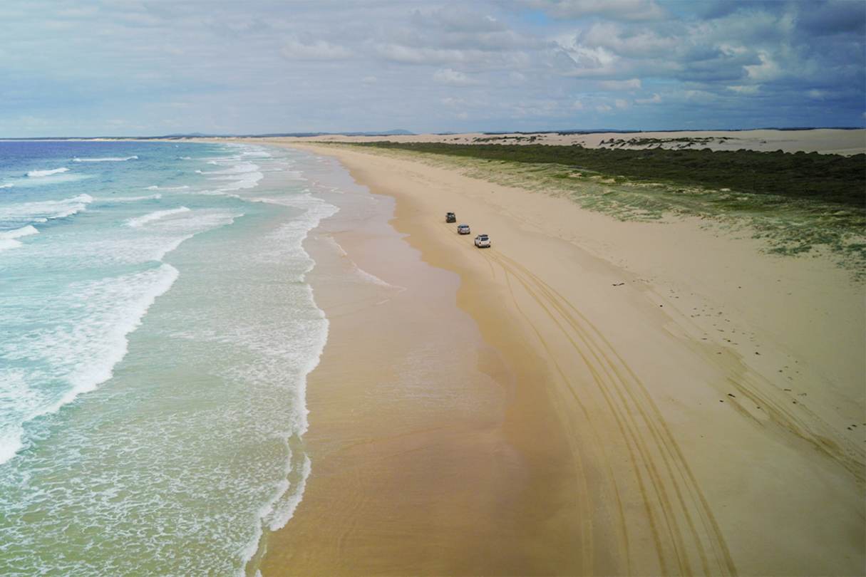 Typically, you’ll spy many grey nomads along the east coast.